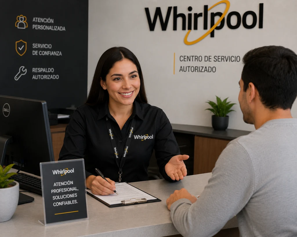 Técnico certificado Whirlpool llegando a domicilio en La Reina